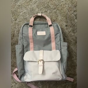 Nordace Eclat Travel backpack, EUC, pink and gray
